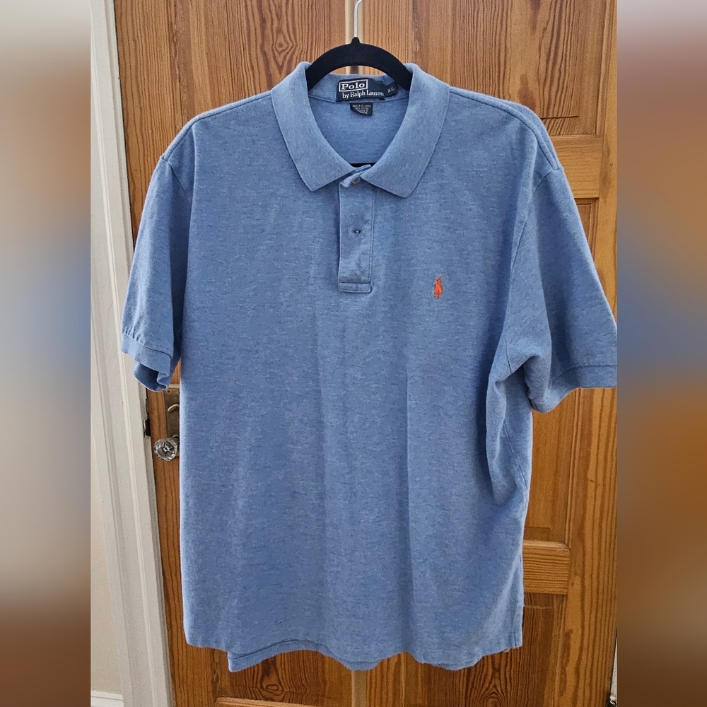 Polo Ralph Lauren Denim Blue Polo Size XL
